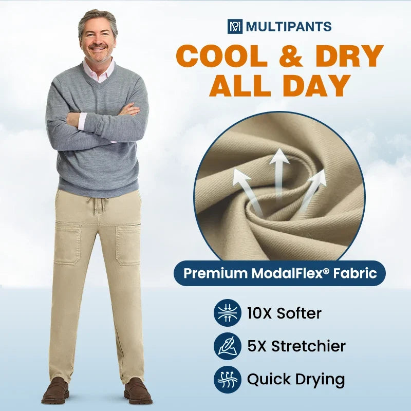 🎁Hot Sale 49% OFF🏆MultiPants – High Stretch Multi-pocket Durable Cargo Pants