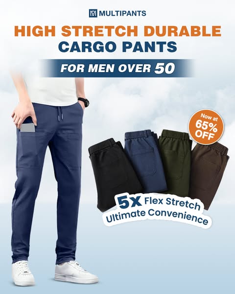 🎁Hot Sale 49% OFF🏆MultiPants – High Stretch Multi-pocket Durable Cargo Pants